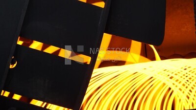 Reinforcing steel smelted in a machine