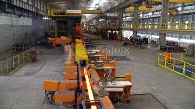 Iron and steel factory