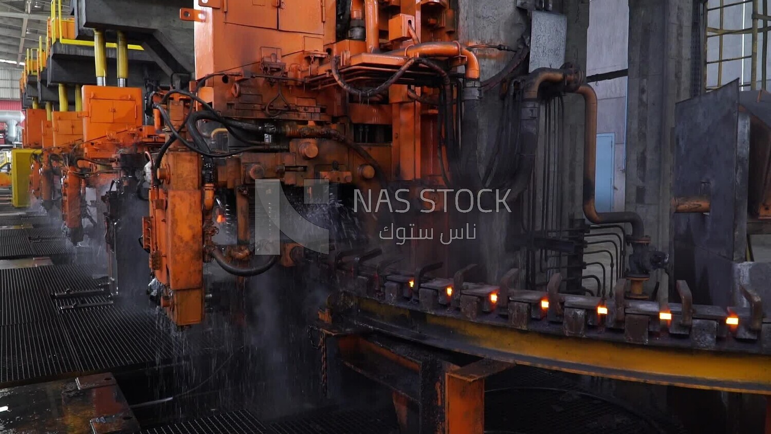 Iron and steel factory