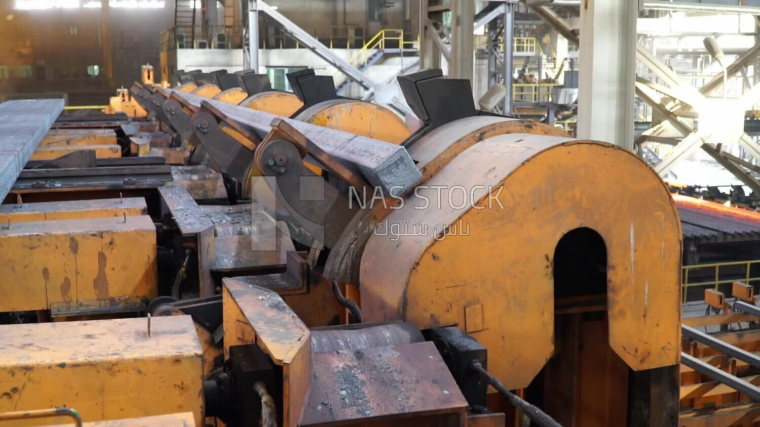 Iron and steel factory, concrete production