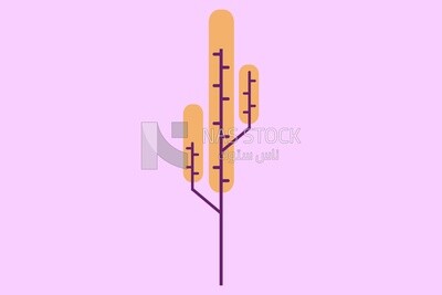 شجرة مستديرة