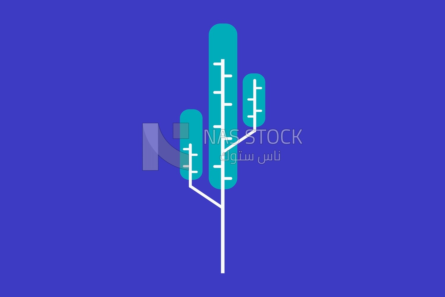 شجرة مستديرة