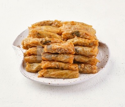 Plate of Stuffed Cabbage Leaves