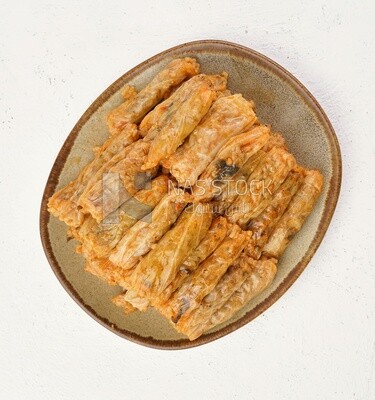 Plate of Stuffed Cabbage Leaves