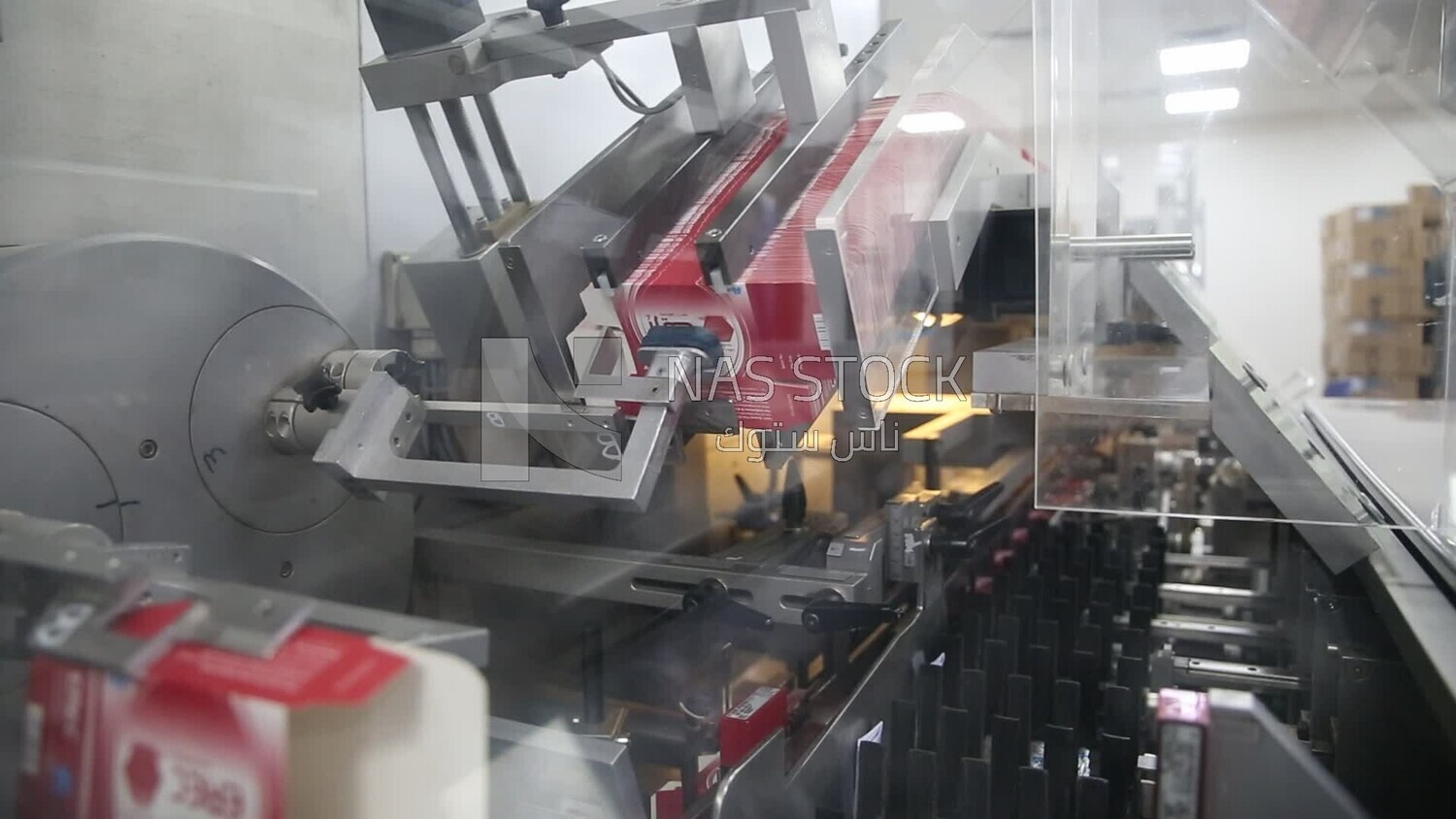 Medicine factory from inside