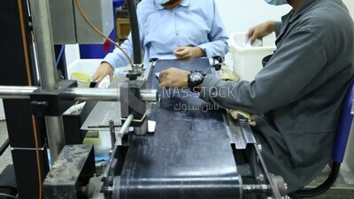 Two doctors ensure the safety and quality of the Medication tablets and then fill them in the designated boxes