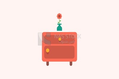 Vase on a table