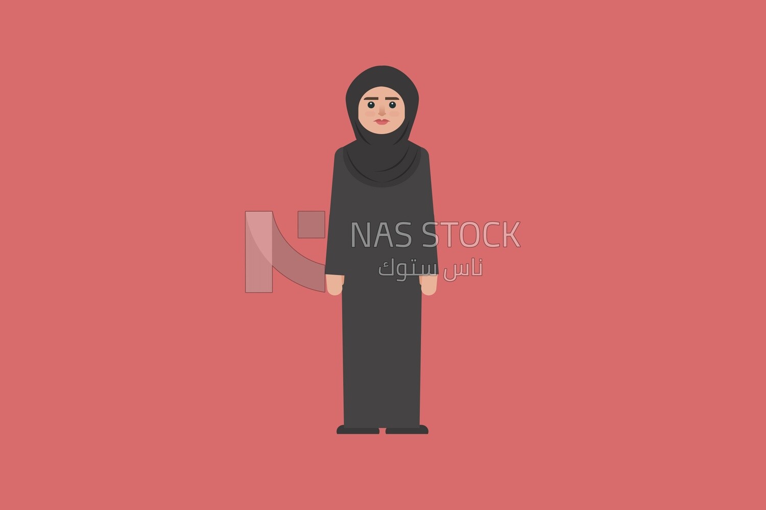 Veiled girl