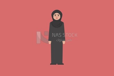 Veiled girl