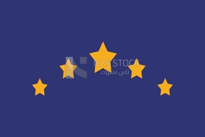 five golden stars