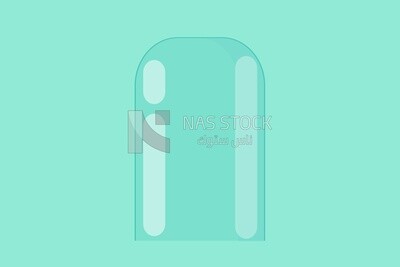 Spherical glass cover