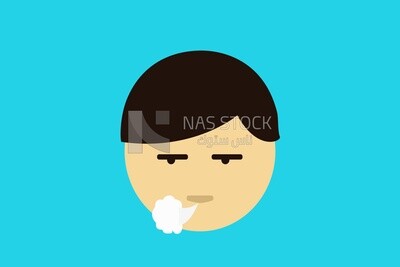 Angry boy icon