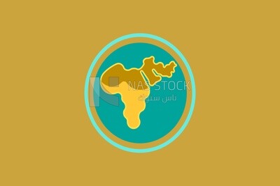 African map icon