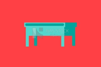 Wooden desk