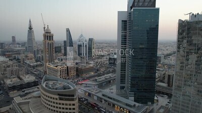 drone footage of Riyadh city, famous tourist attractions in Riyadh Saudi Arabia, city skyline in Riyadh, Riyadh roads and streets, Riyadh towers