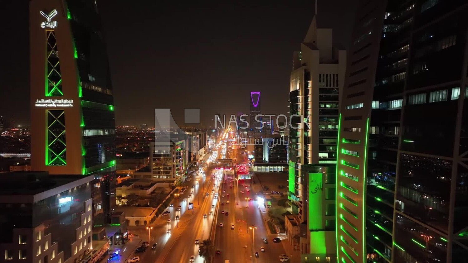 drone footage of Riyadh city, famous tourist attractions in Riyadh Saudi Arabia, city skyline in Riyadh, Saudi national day, Riyadh roads and streets, green lights, famous towers in Saudi Arabia