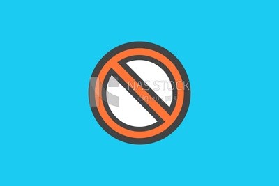 Prohibition sign