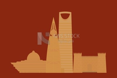 خلفية أبراج الرياض