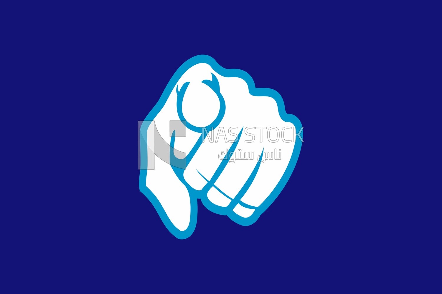 Pointing finger