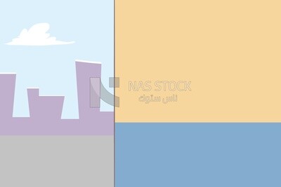 two scenes background