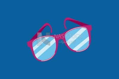 Illustration glasses