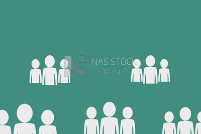A group of people Background