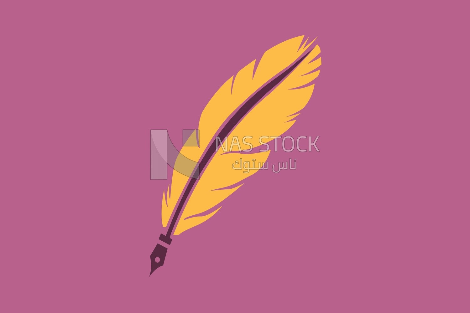 Feather pen