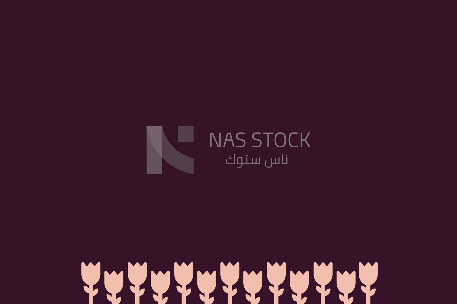Background with flowers