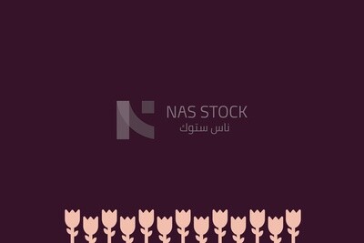 Background with flowers
