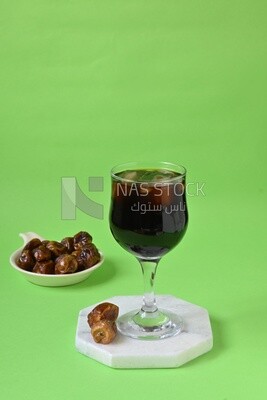 Cup of Mouthwatering Tamarind juice, a delicious Ramadan drink, traditional juice