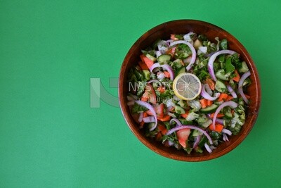 Plate of Vegetable salad, healthy food diet, healthy plate
