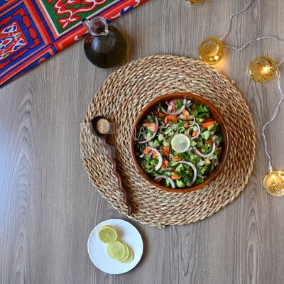 Plate of Vegetable salad, healthy food diet, healthy plate