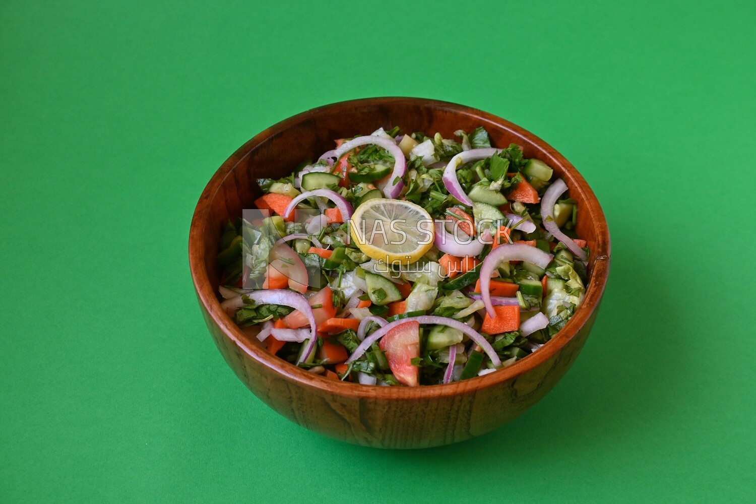 Plate of Vegetable salad, healthy food diet, healthy plate