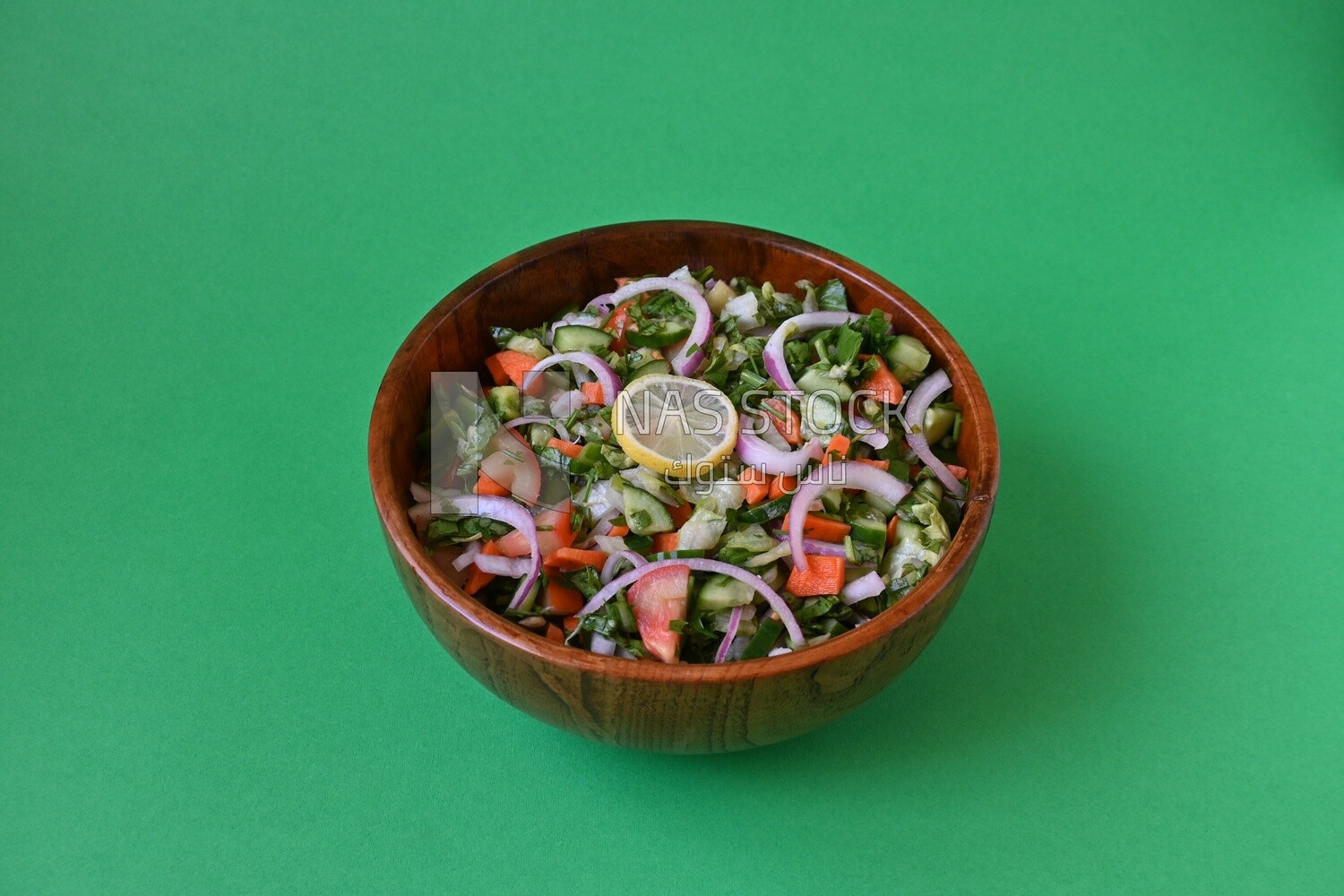 Plate of Vegetable salad, healthy food diet, healthy plate