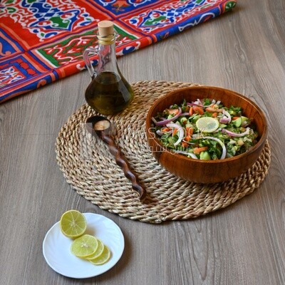 Plate of Vegetable salad, healthy food diet, healthy plate