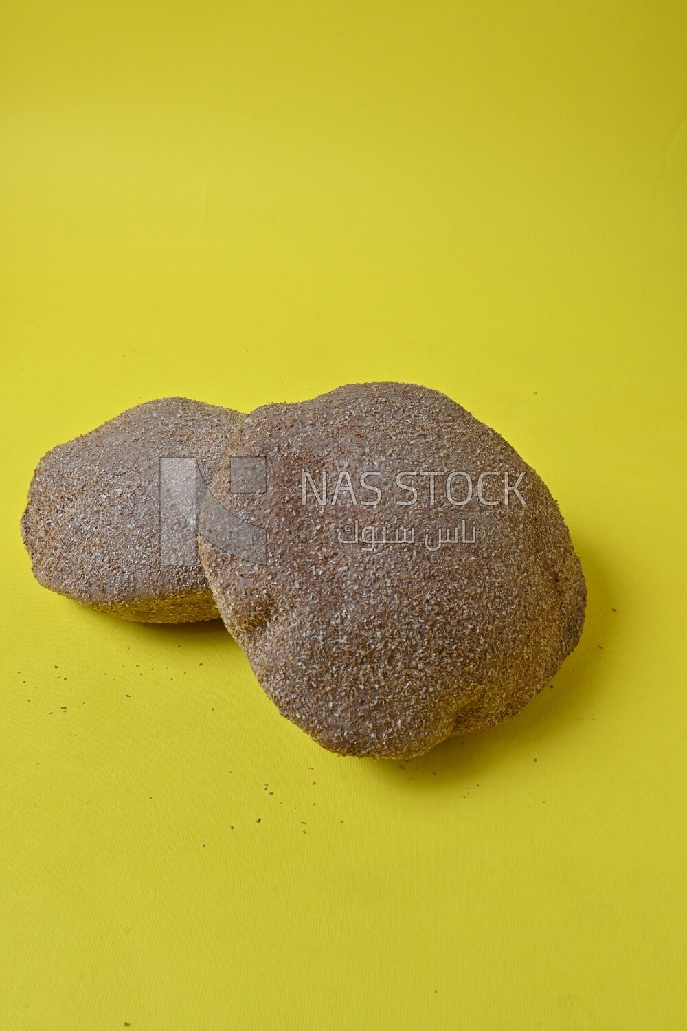 Loaves of brown bread, healthy life, fresh baked brown bread