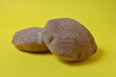 Loaves of brown bread, healthy life, fresh baked brown bread