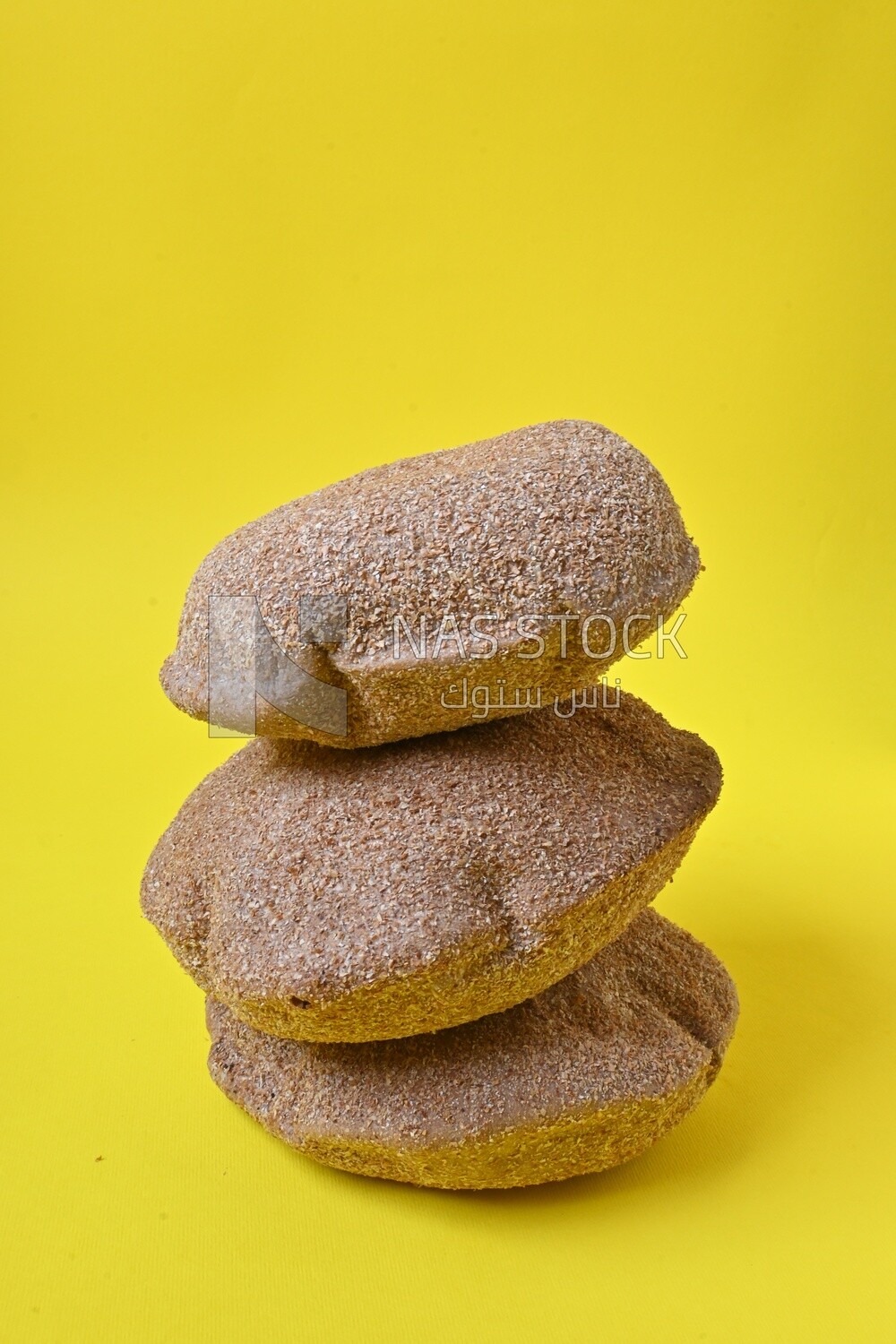 Loaves of brown bread, healthy life, fresh baked brown bread