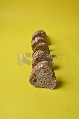 Slices of brown fino, Healthy life , Brown fino