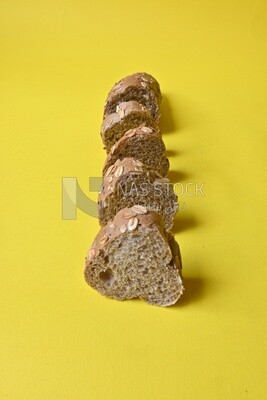 Slices of brown fino, Healthy life , Brown fino