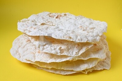 Crispy tortillas, a tray of crispy tortillas, Arabic crispy tortillas