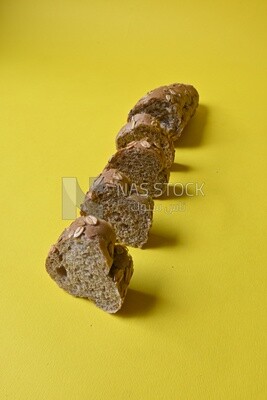 Slices of brown fino, Healthy life , Brown fino