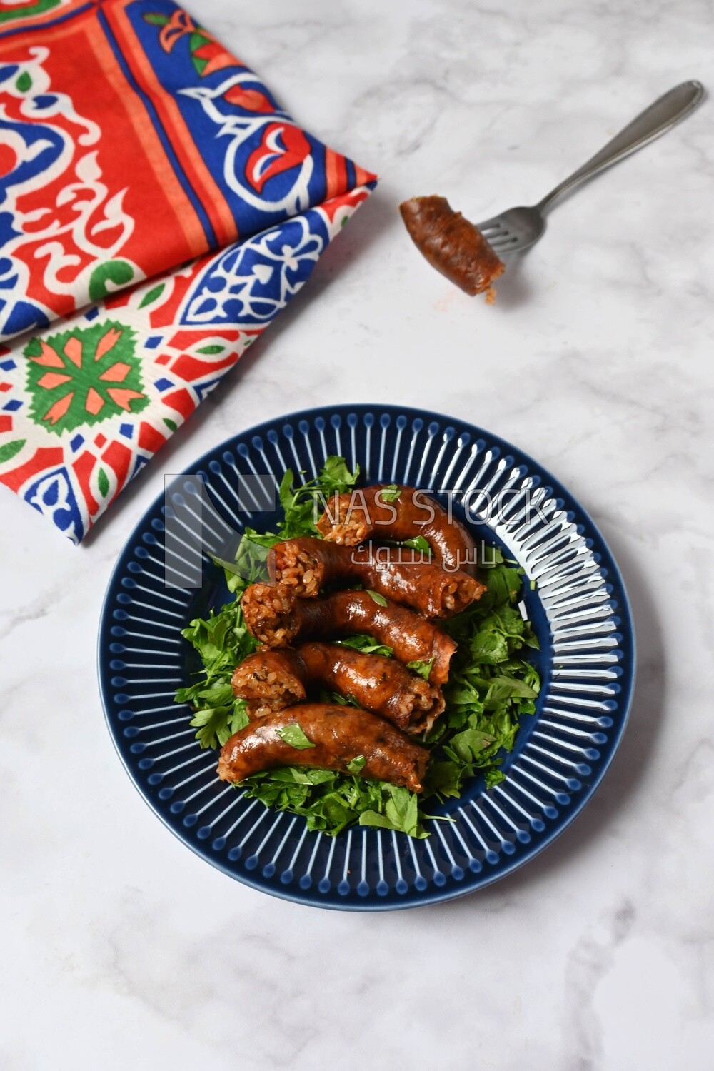 Plate of mombar, Arabic meals, delicious recipes and dishes, delicious meals