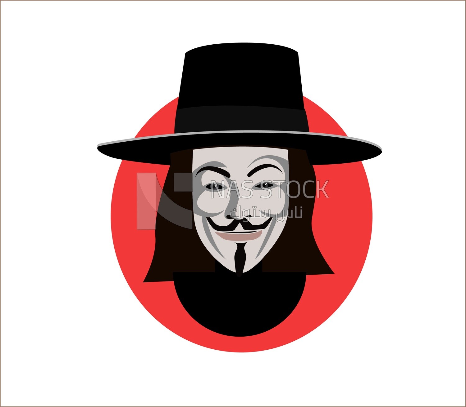 Character of  anonymous mask
