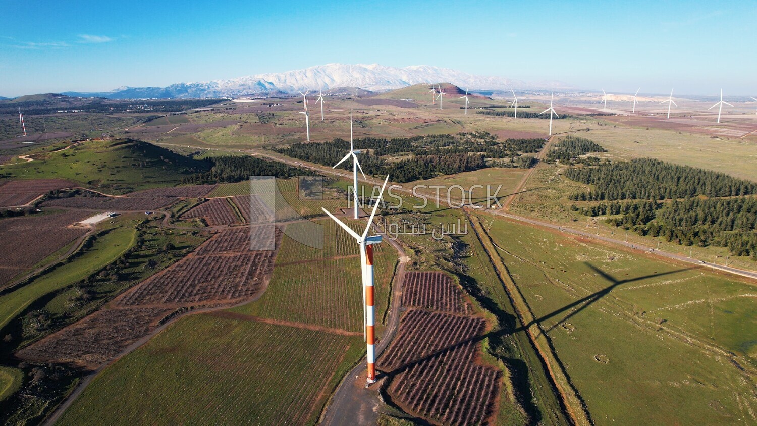 drone footage of the Jalboun Mountains, east of Jenin, Palestine, History of Palestine, tourism in Palestine, landscape
