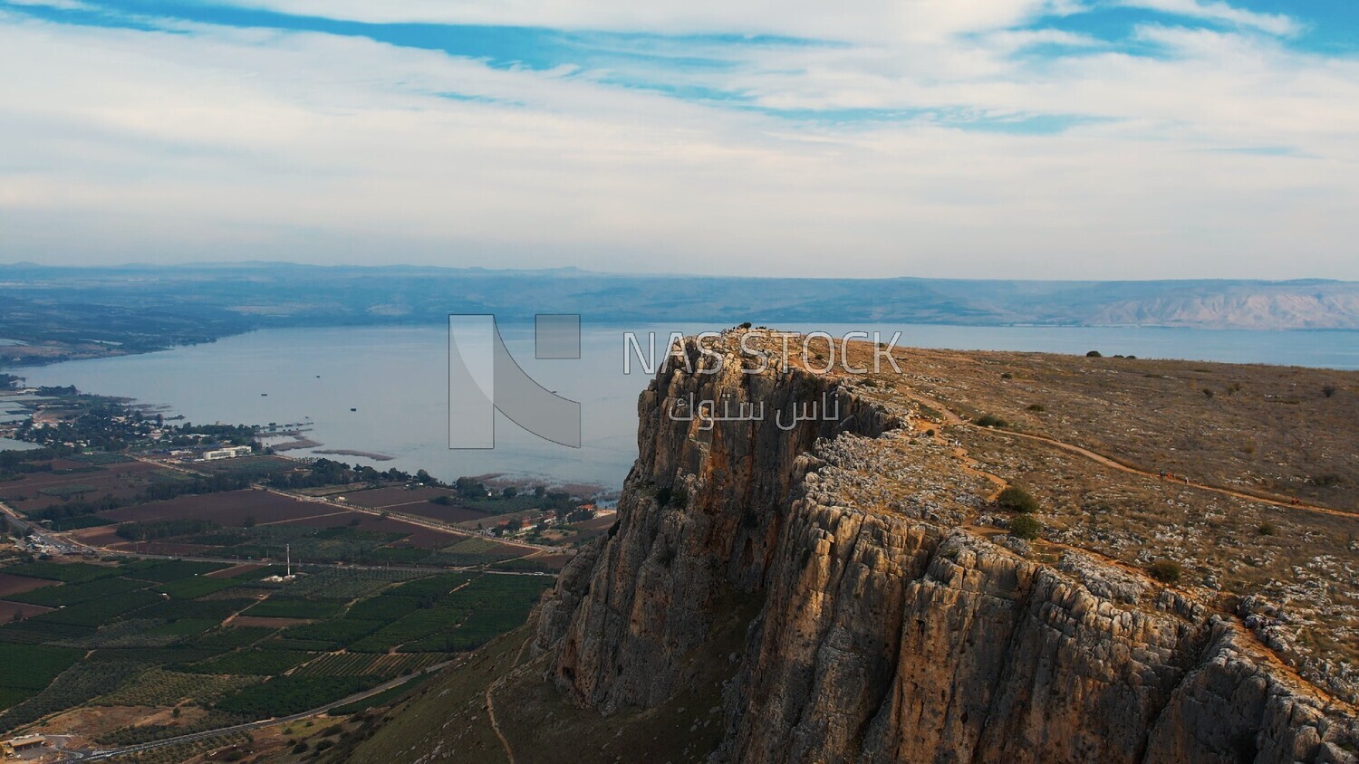 drone footage of the city of Nazareth from away,  Palestine, History of Palestine, tourism in Palestine, landscape