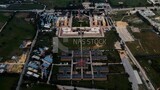 drone footage of Omar Al-Mukhtar University Library, Al-Bayda, Al-Jabal Al-Akhdar, Libya, landmarks in Libya