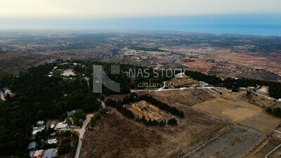 drone footage of the Temple of Zeus, Cyrene, Libya, history of Libya, landmarks in Libya