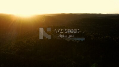 Drone footage of trees on a high mountain in Libya,  Libya, history of Libya, landmarks in Libya