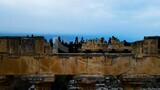 drone footage of the Temple of Zeus, Cyrene, Libya, history of Libya, landmarks in Libya